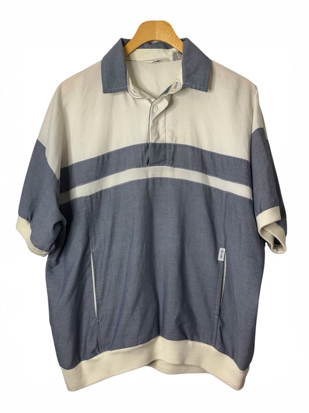 Vintage Christian Dior Monsieur Polo Shirt Men’s Size L Retro Colorblock